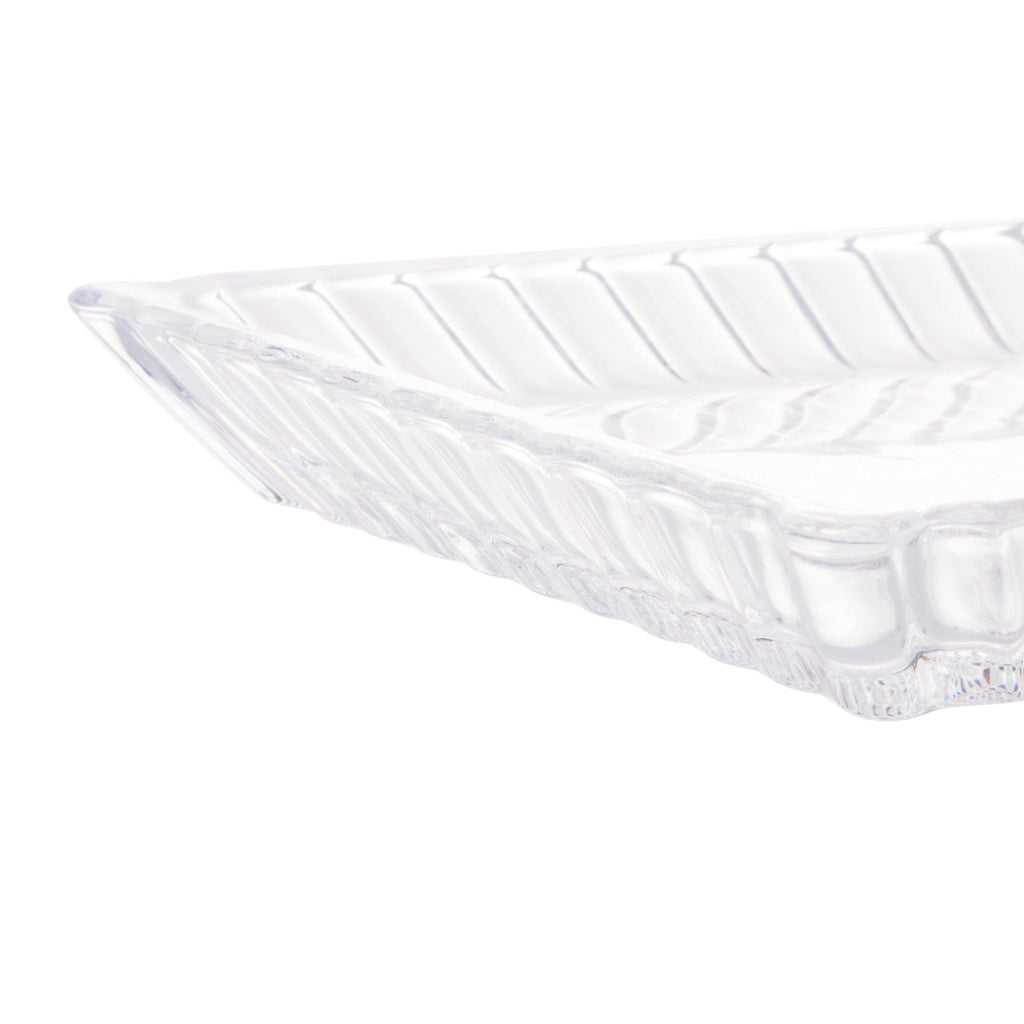 Crystal Queen Elevated Plate 34x17x11cm.