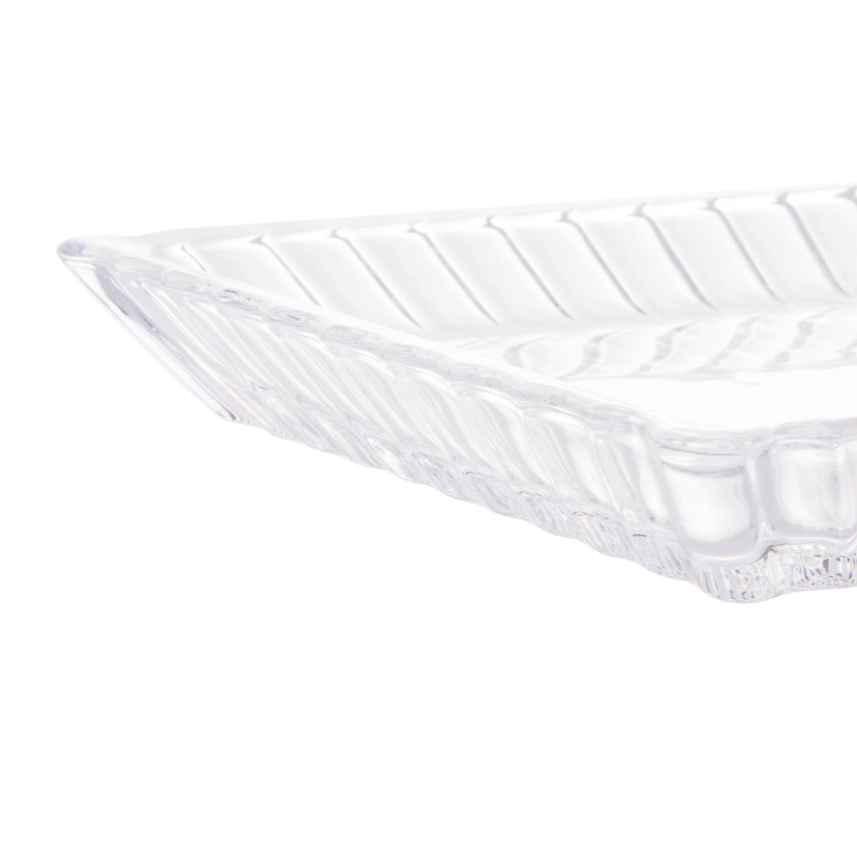 Crystal Queen Elevated Plate 34x17x11cm.