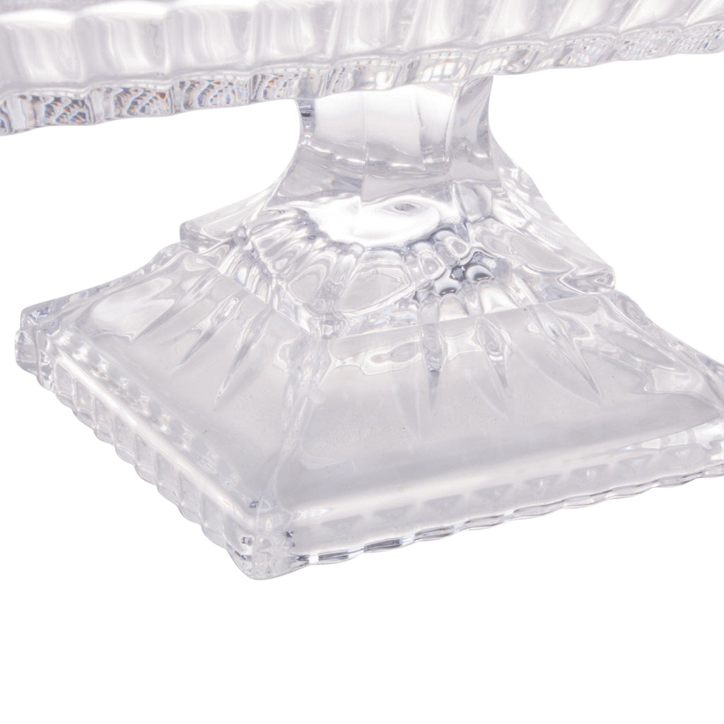 Crystal Queen Elevated Plate 34x17x11cm.