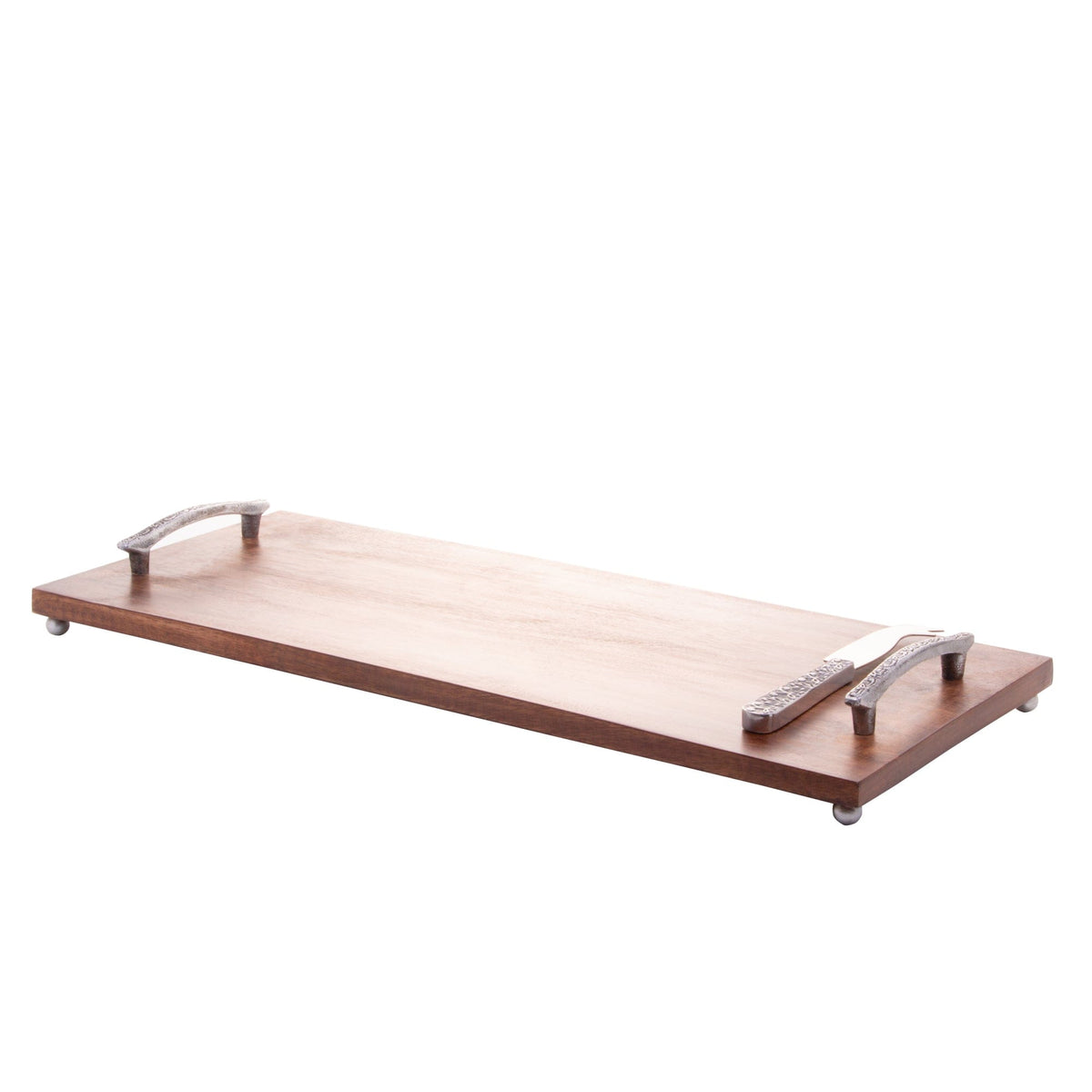 Wooden Rectangular Board with Handles 50x20x5cm.