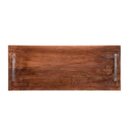 Wooden Rectangular Board with Handles 50x20x5cm.