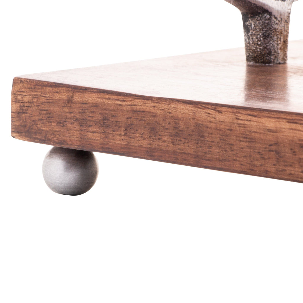 Wooden Rectangular Board with Handles 50x20x5cm.