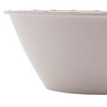 Load image into Gallery viewer, Melamine White Salad Bowl 25x12cm
