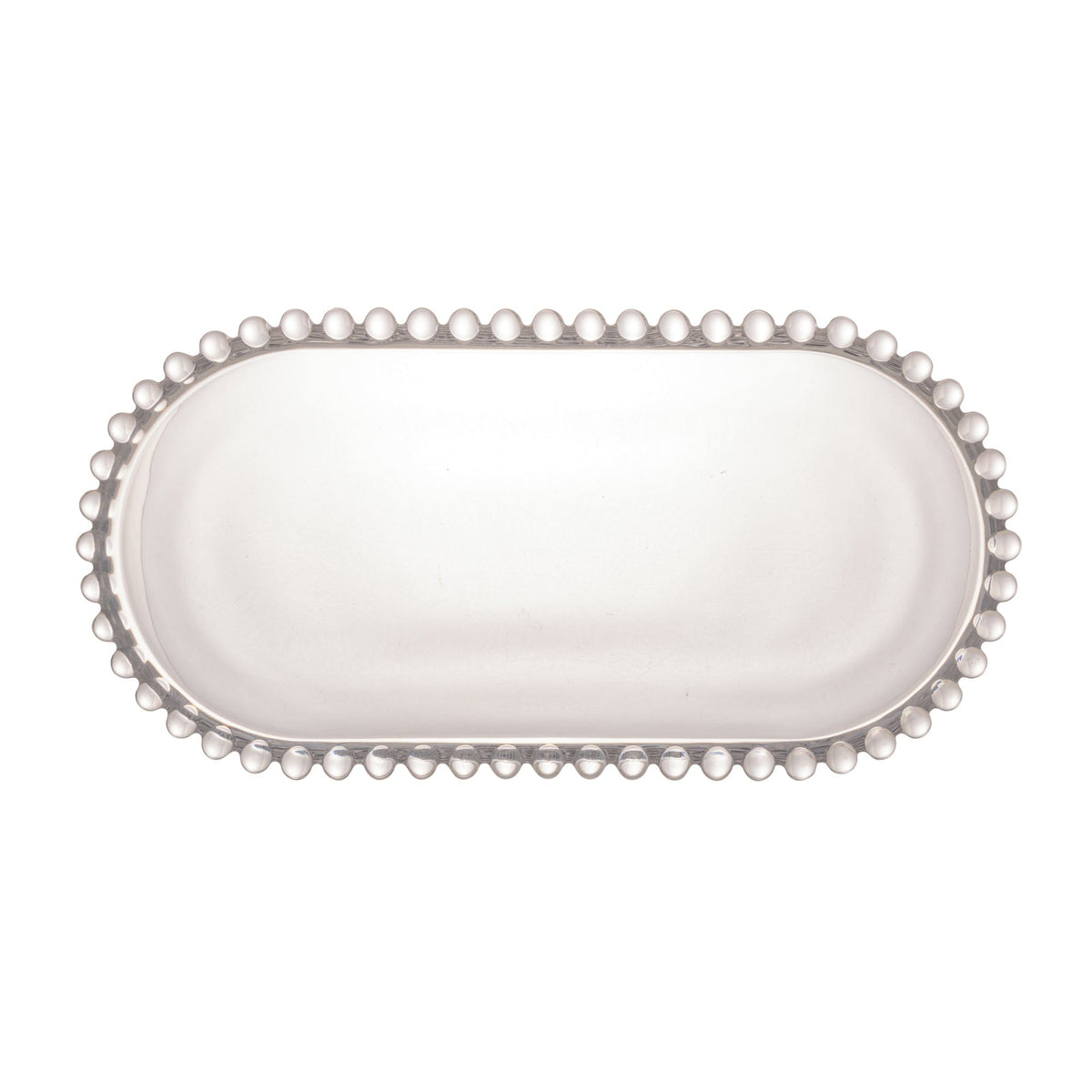 Pearl Oval Crystal Plate.