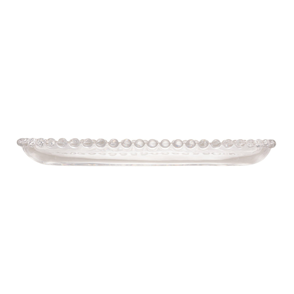 Pearl Oval Crystal Plate.
