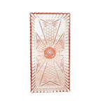Pink Crystal Elevated Platter.