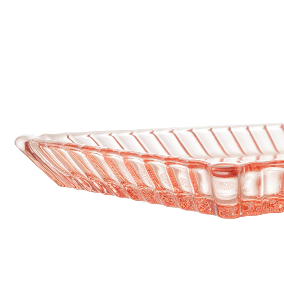 Pink Crystal Elevated Platter.