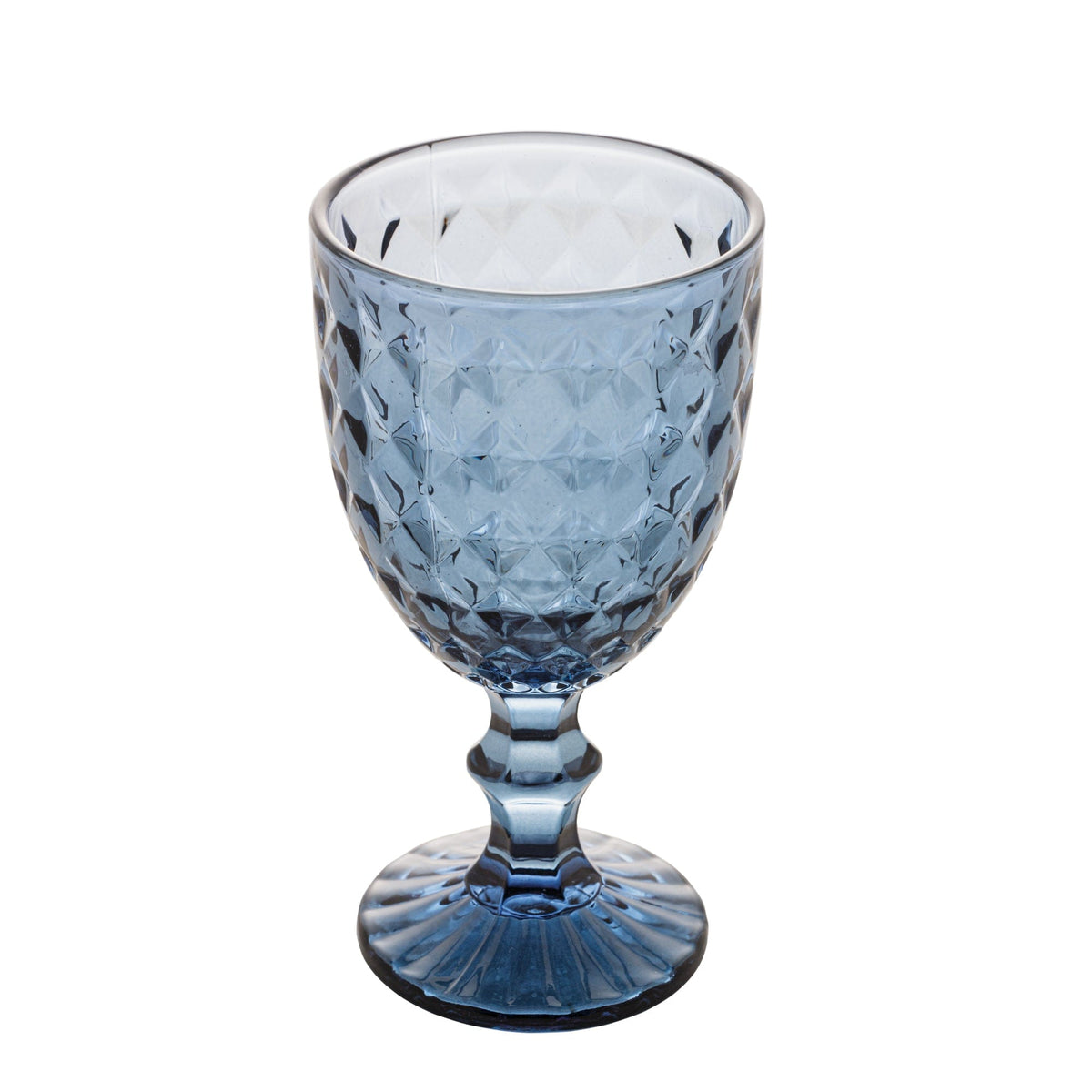 The Blue Glass Set of 6-345ml.
