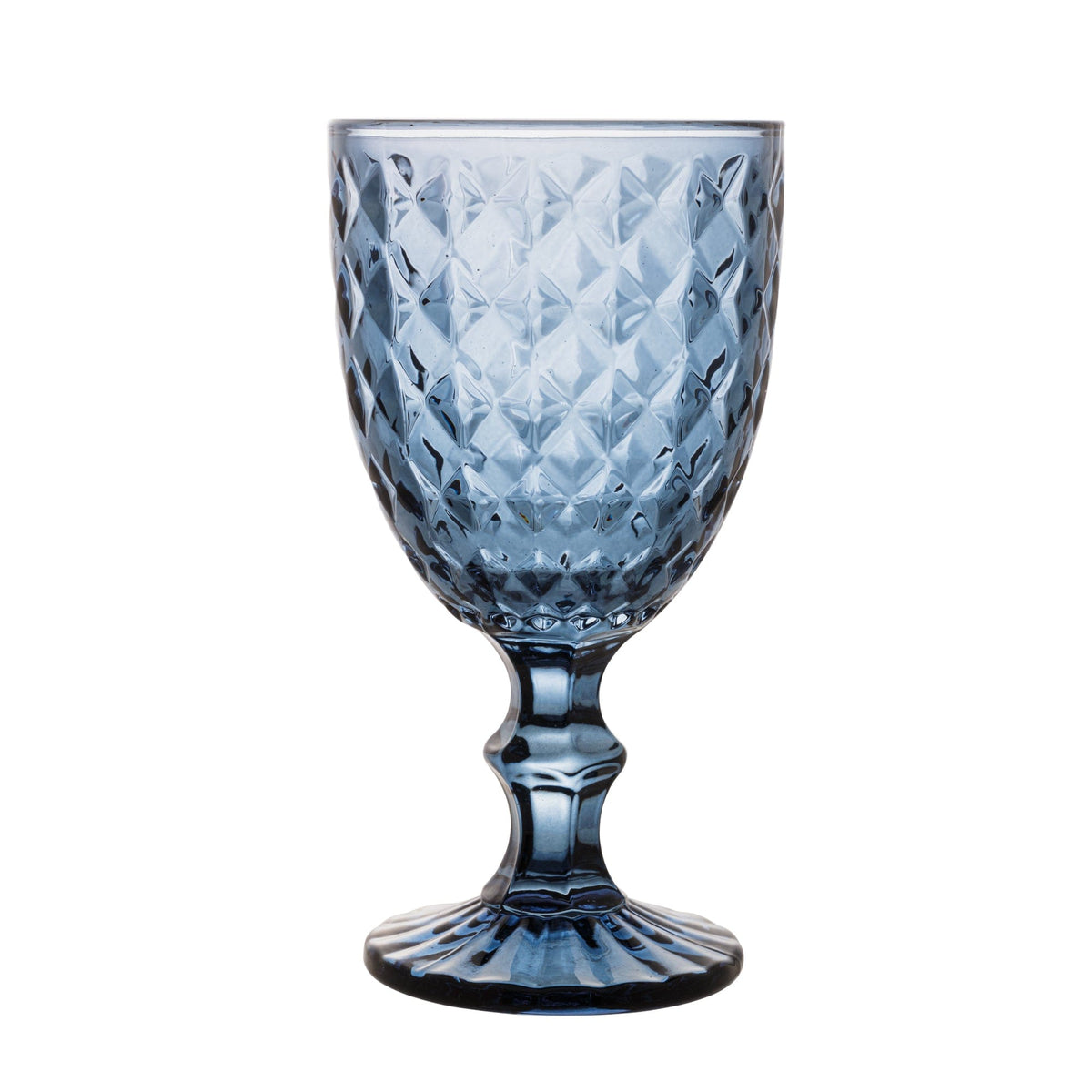 The Blue Glass Set of 6-345ml.