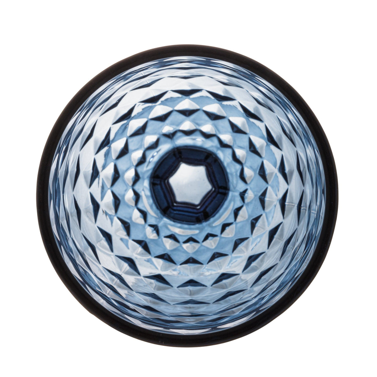 The Blue Glass Set of 6-345ml.