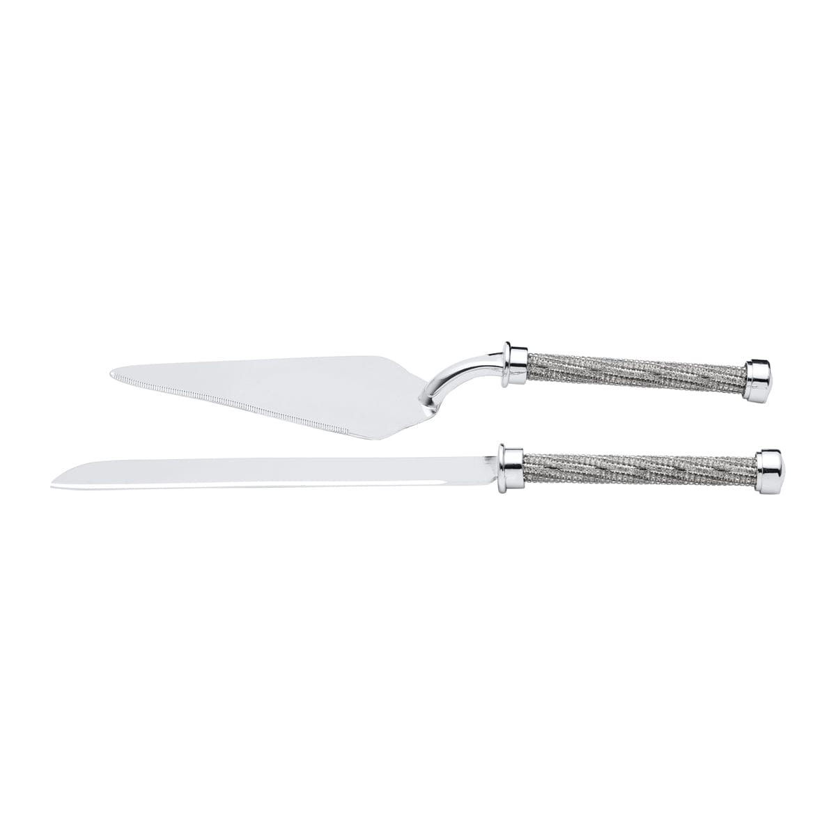 Silver Cake Serving Set 32cm.