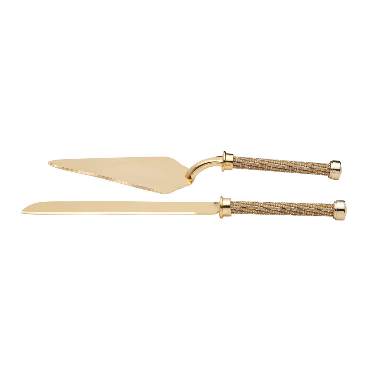 Golden Cake Serving Set 32cm.