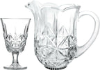 Set of 6 240ml Glasses and Pitcher 1.3ml.