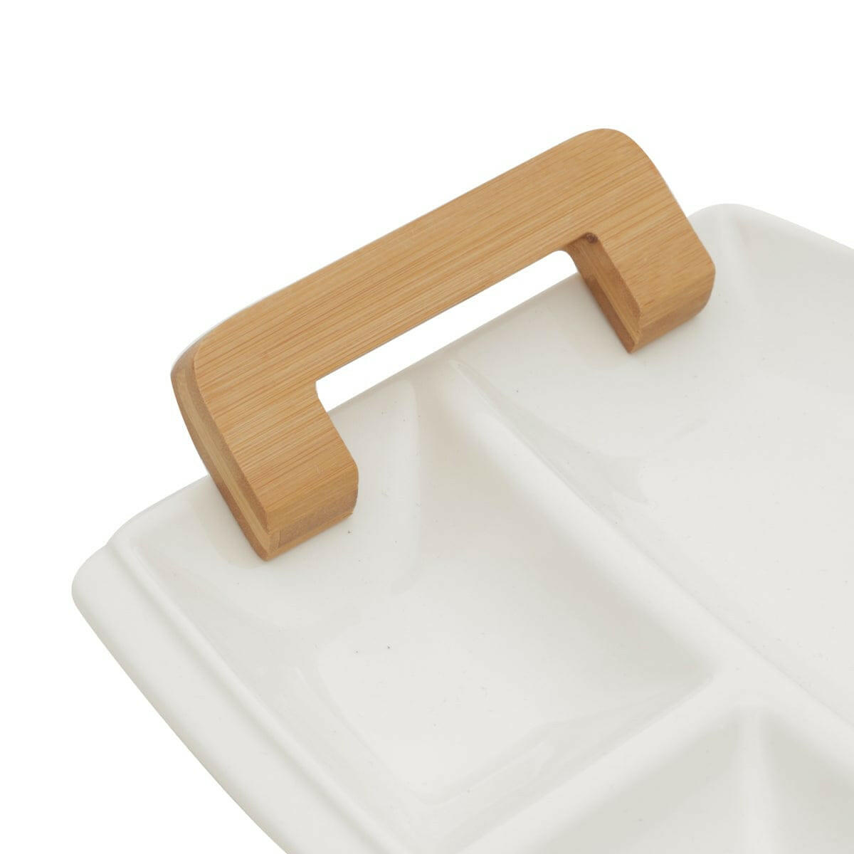 Porcelaine Appetiser White Dish 37x22x5cm.