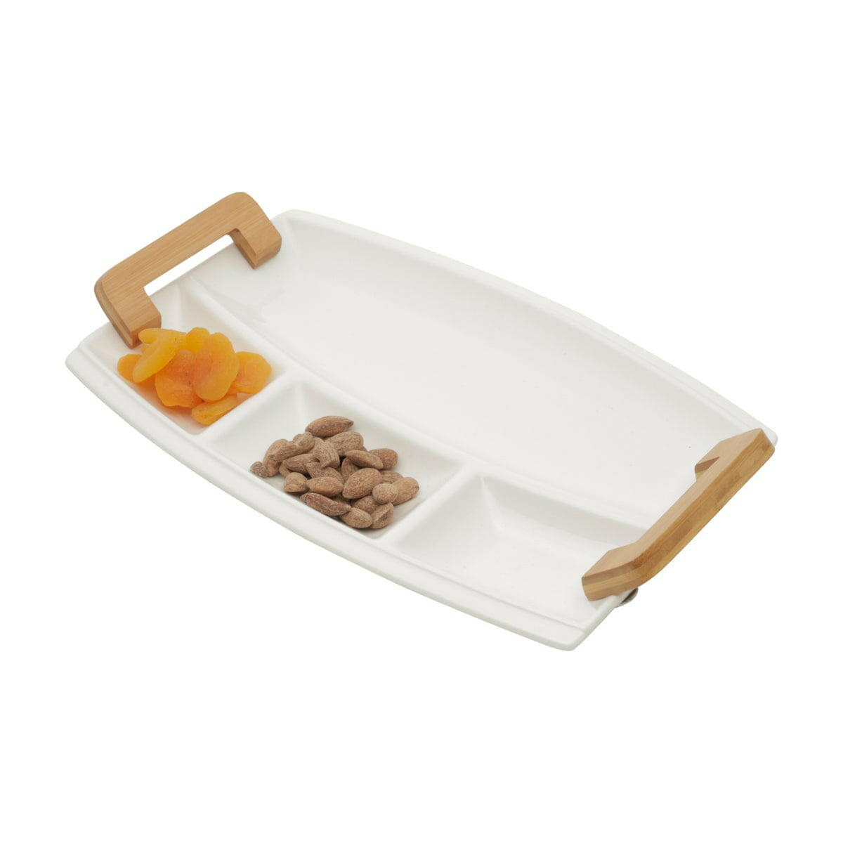 Porcelaine Appetiser White Dish 37x22x5cm.