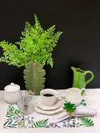 Ceramic Banana Leaf Pitcher.