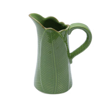 Load image into Gallery viewer, Ceramic Banana Leaf Pitcher
