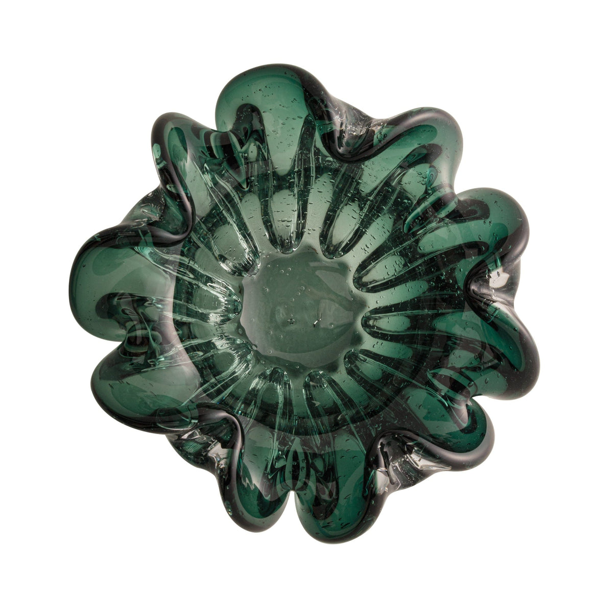The Green Elegance Centrepiece -21x10cm.