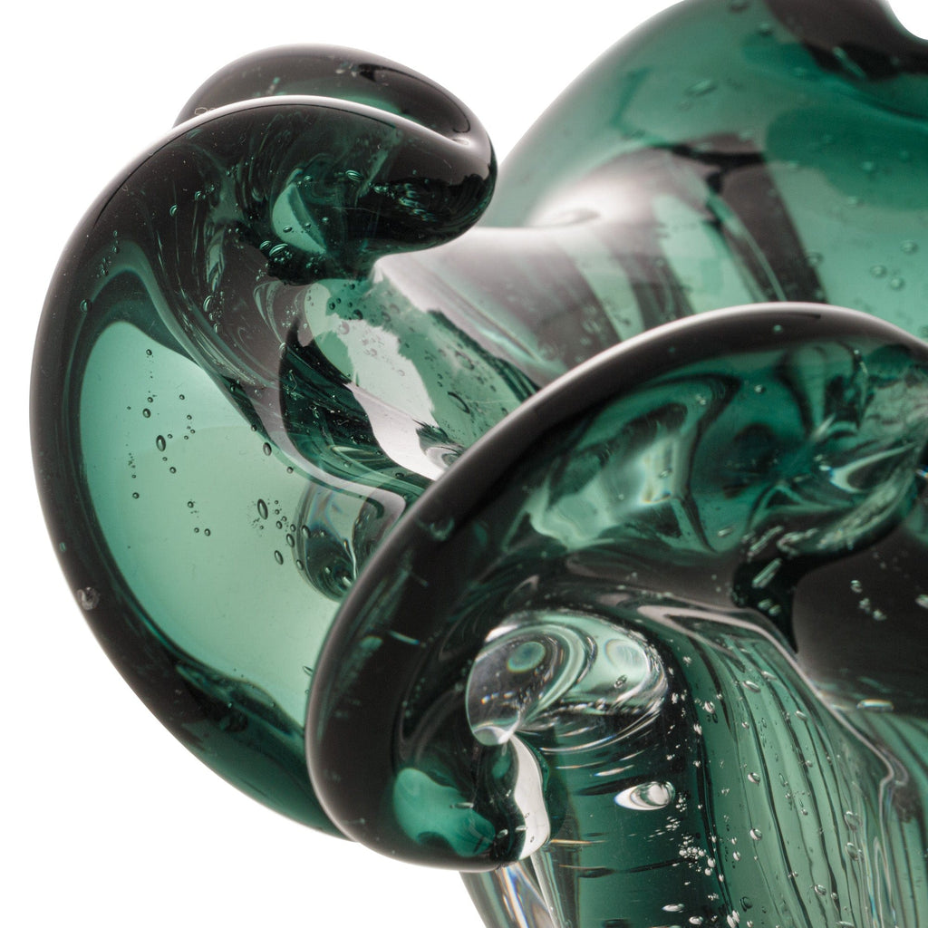 The Green Elegance Centrepiece -21x10cm.