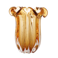 Lade das Bild in den Galerie-Viewer, The Amber luxury Vase-18x21cm

