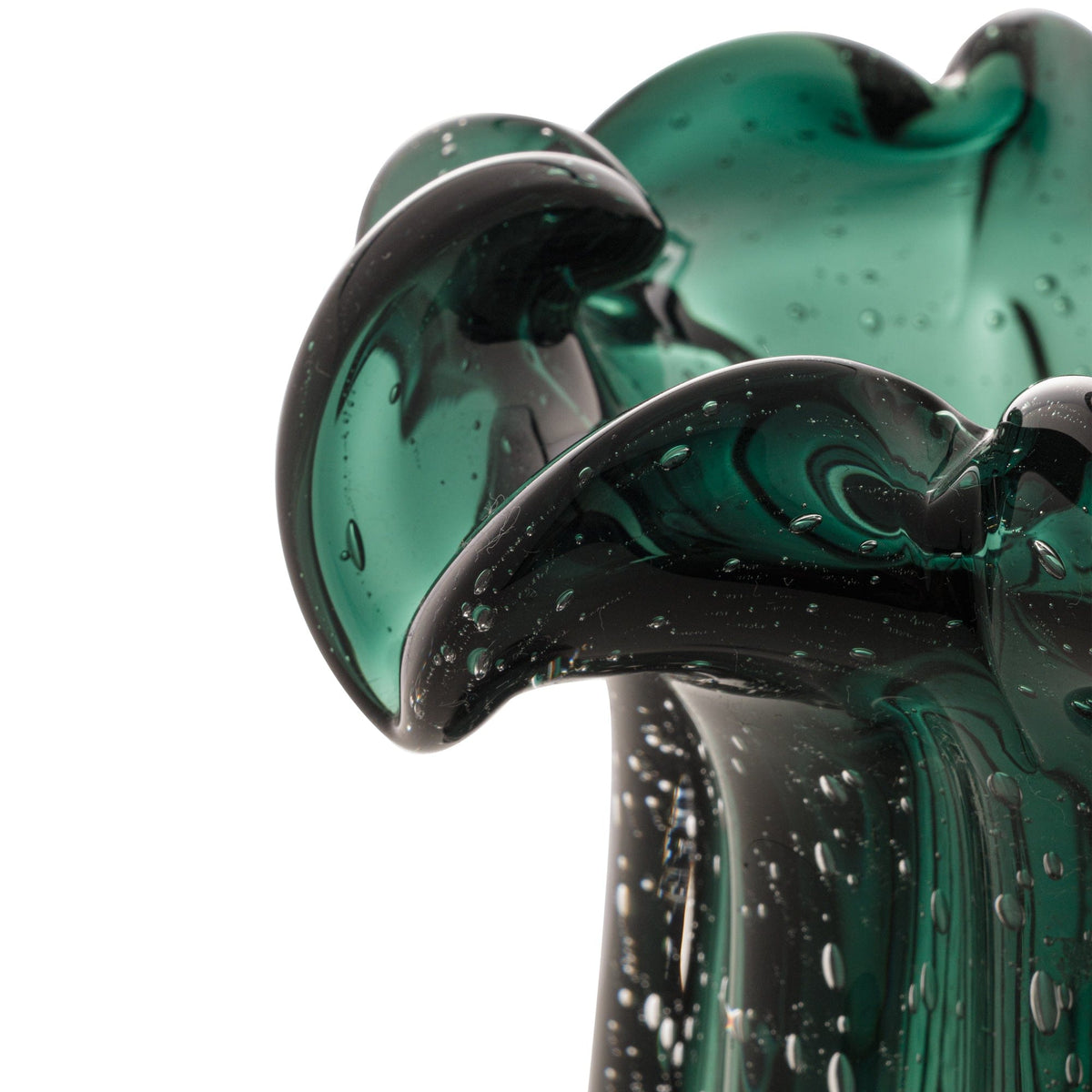 The Green Elegance Vase-18x21cm.