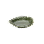 Ceramic Banana Leaf Plate 23x16x4.5cm.