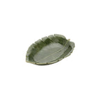 Ceramic Banana Leaf Plate 23x16x4.5cm.