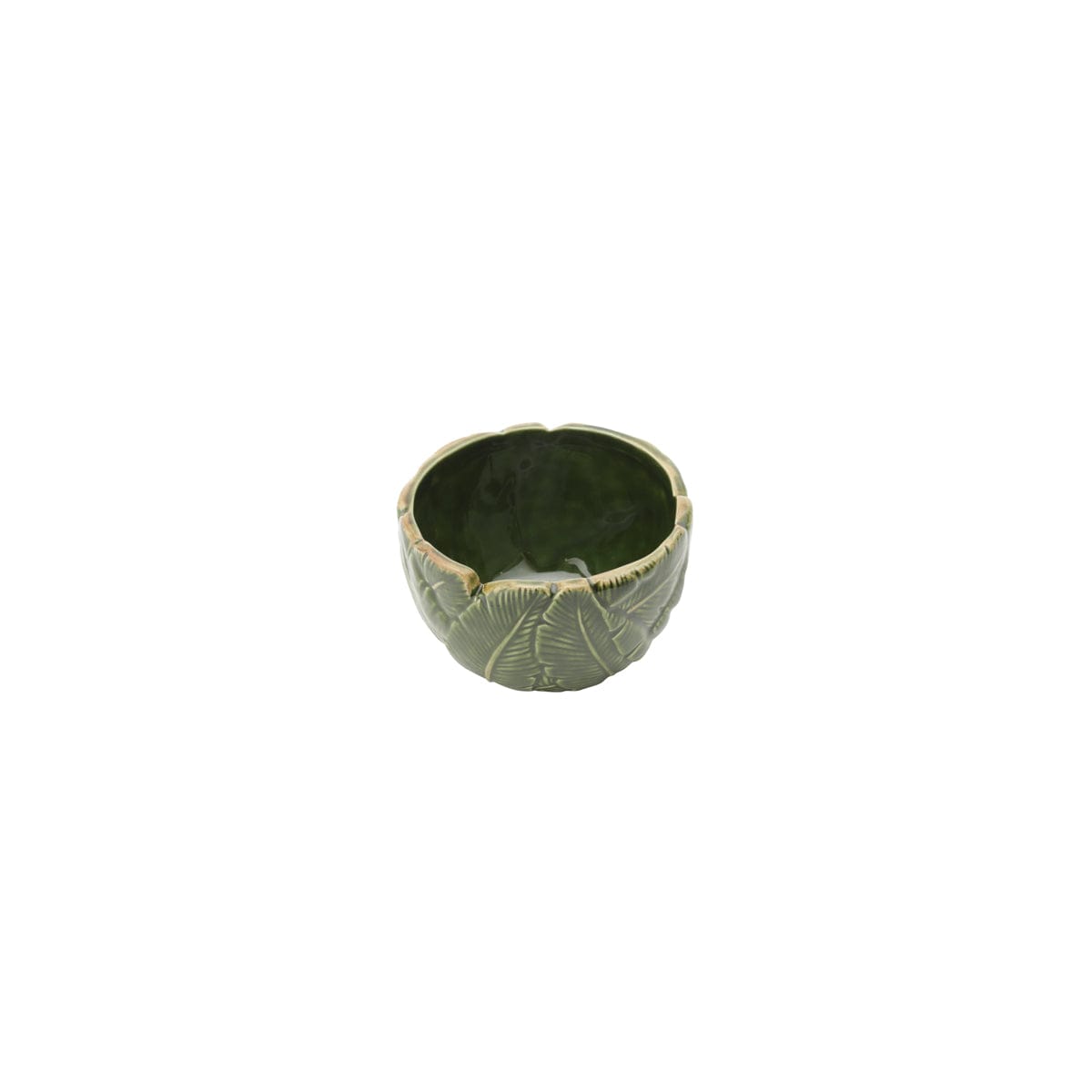 Ceramic Banana Leaf Bowl.