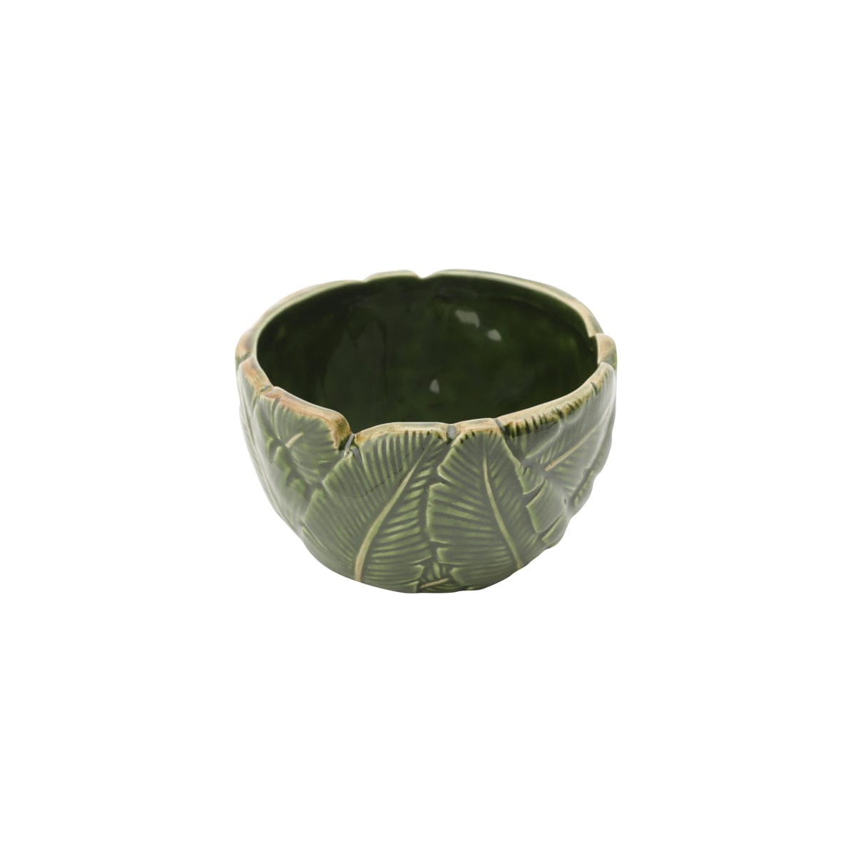 Ceramic Banana Leaf Bowl.