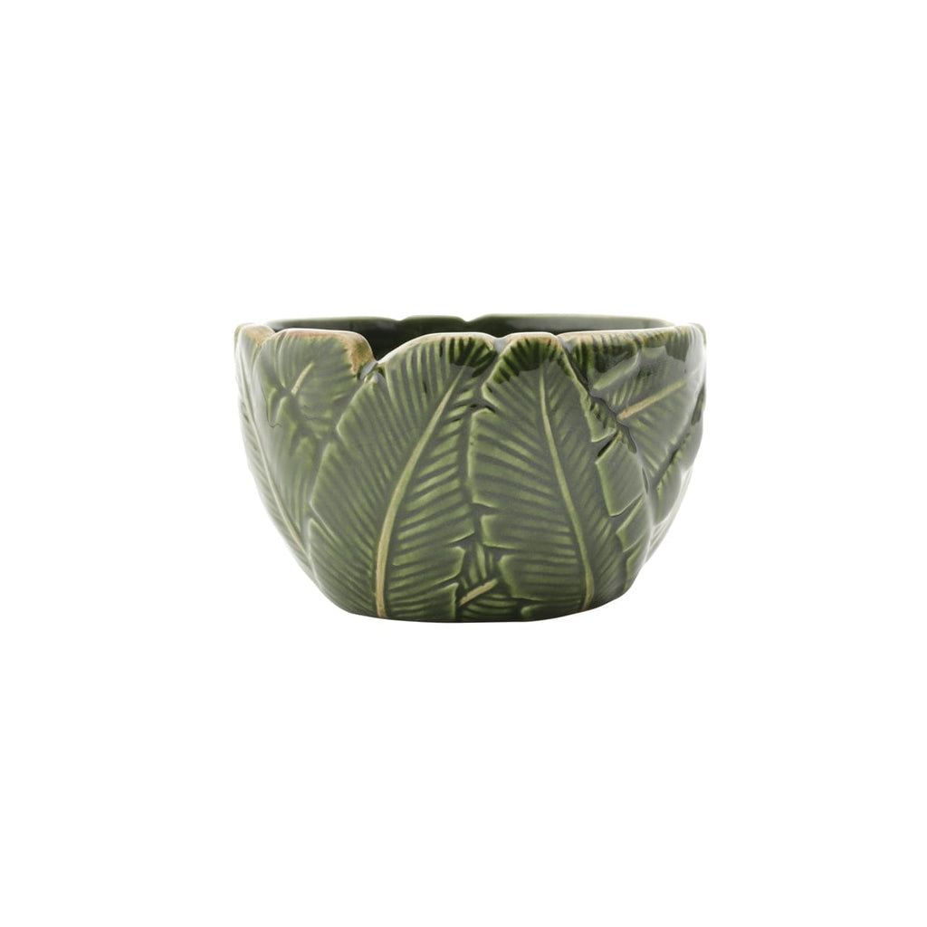 Ceramic Banana Leaf Bowl.