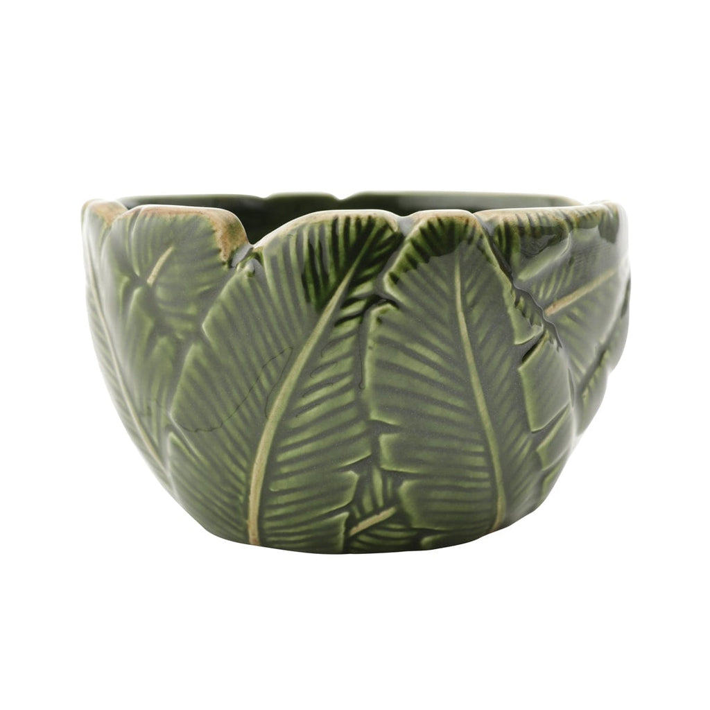 Ceramic Banana Leaf Bowl.