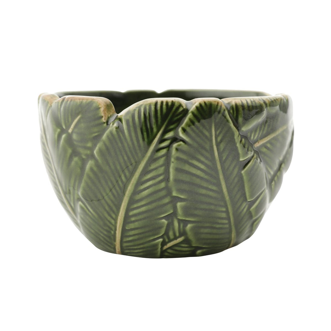 Ceramic Banana Leaf Bowl