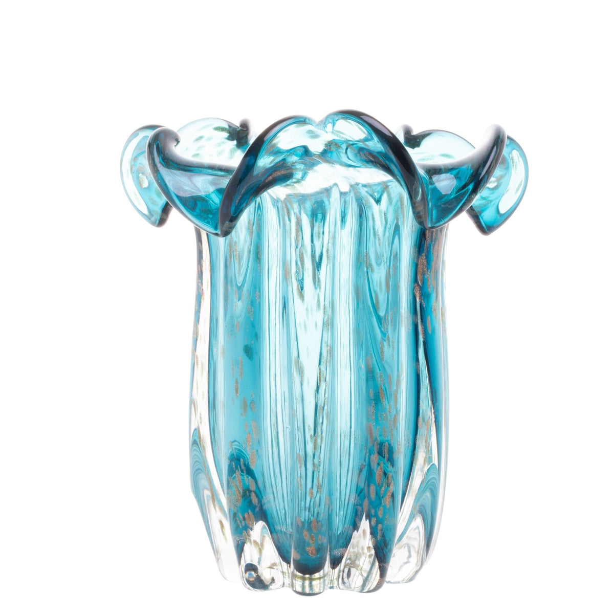 The Blue Flower Luxury Vase-18x21cm.