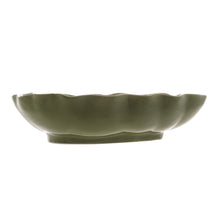 Charger l&#39;image dans la galerie, Ceramic Banana Leaf Serving Plate
