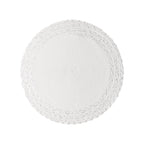 Set of 4 Placemats PP White 38cm.