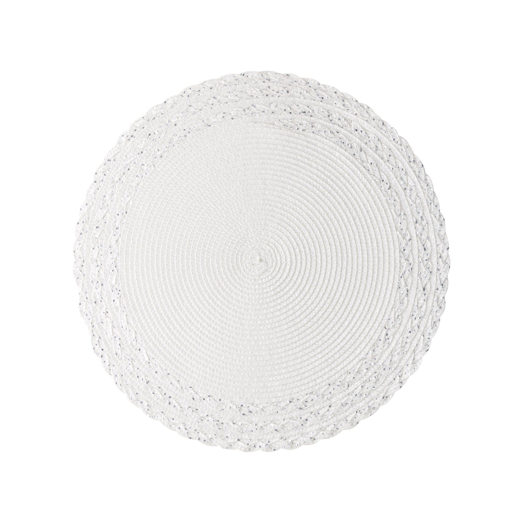 Placemat PP White 38cm
