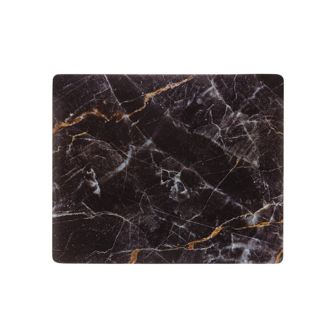 Placemat MDF Marble Black 45x35cm