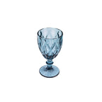 Blue diamond Set of 6 Glasses.