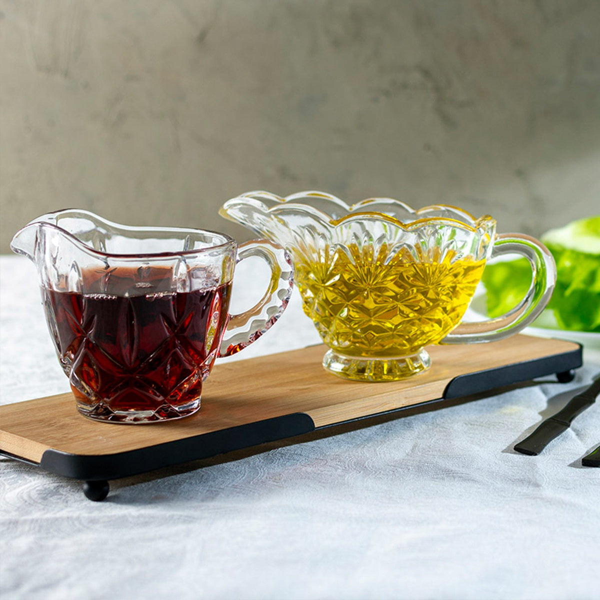 Crystal Sauce Pot 175ml.