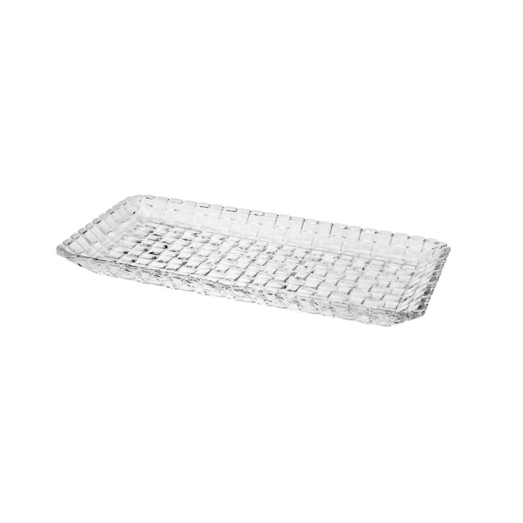 Tress Crystal Platter 25x13x2cm.