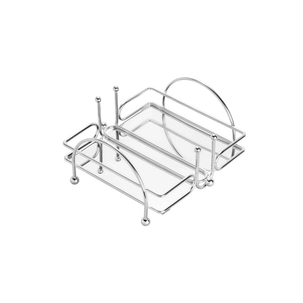 Silver Plated Napkin Support 18X18cm.