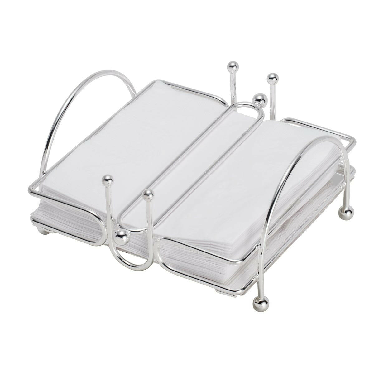 Silver Plated Napkin Support 18X18cm.