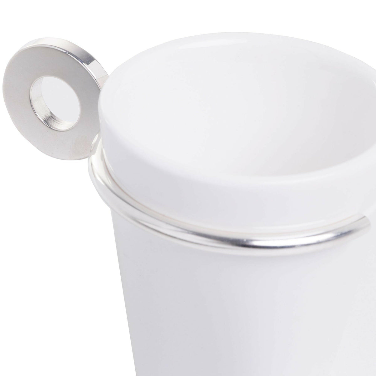 Venice Silver Plated and Porcelaine Coffee Cup and Saucer 70ml.