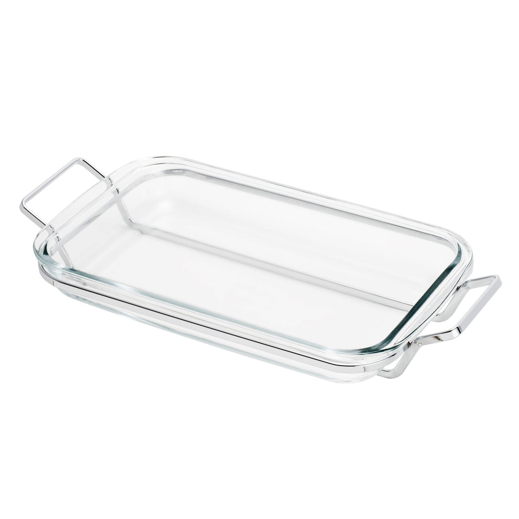 Glass Rectangular Bakeware Serving Dish 37x23cm