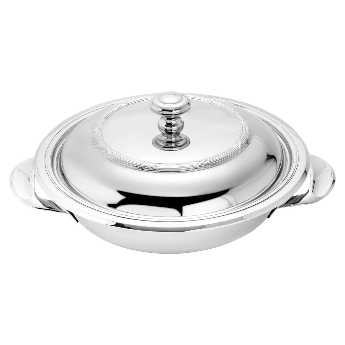 Monaco Stainless Steel 1,5l Serving with Cover.