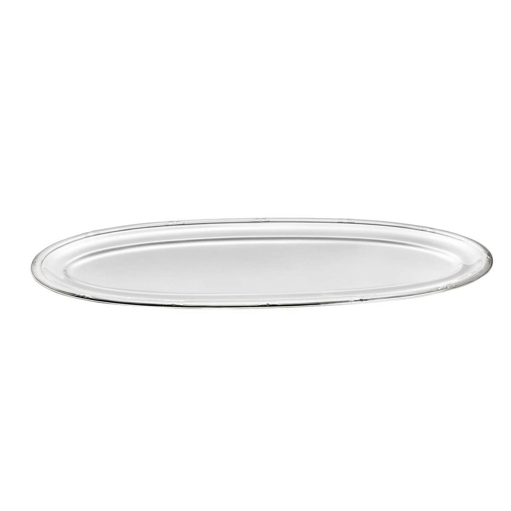 Monaco Stainless Steel Serving Plate 60X25cm.