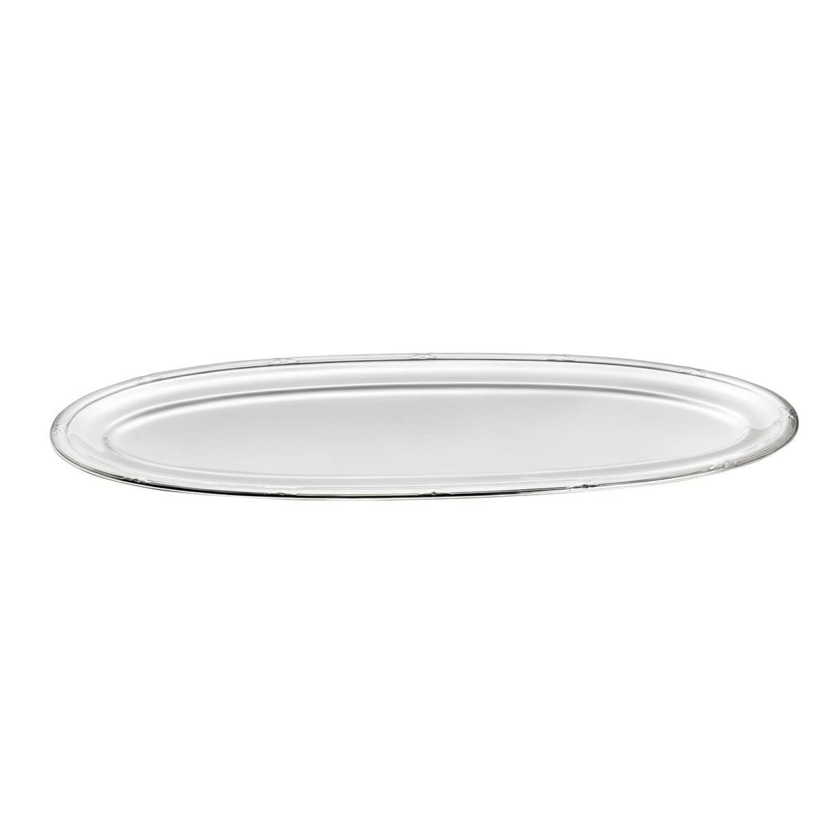 Monaco Stainless Steel Serving Plate 60X25cm.