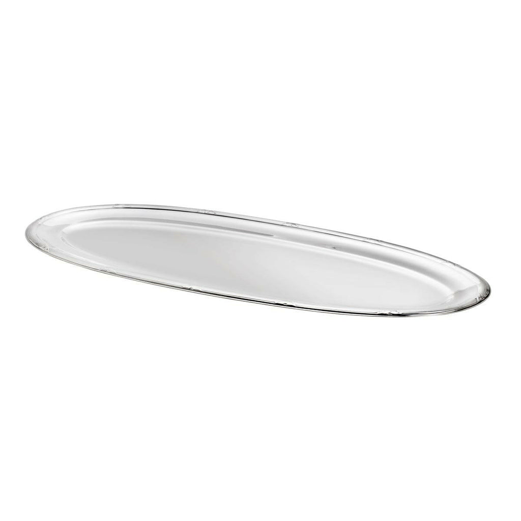 Monaco Stainless Steel Serving Plate 60X25cm.