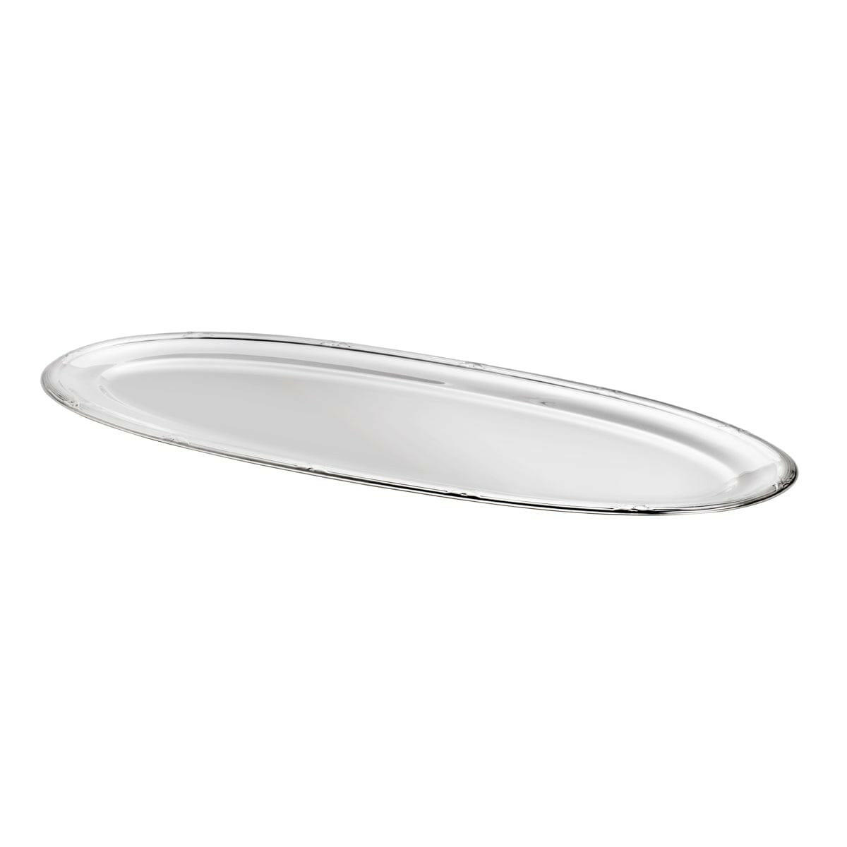 Monaco Stainless Steel Serving Plate 60X25cm.