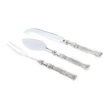 Load image into Gallery viewer, Set of 3 Cheese Serving Knives
